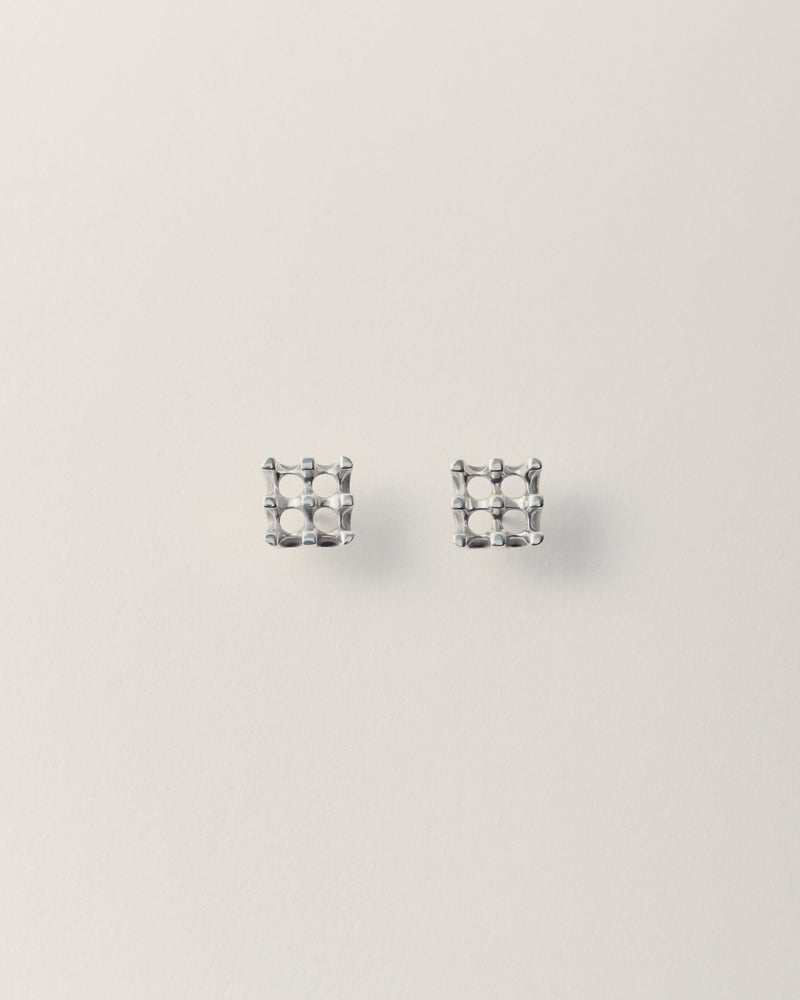Ash Square Earring