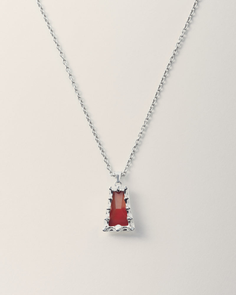 Ash Pendant Carnelian