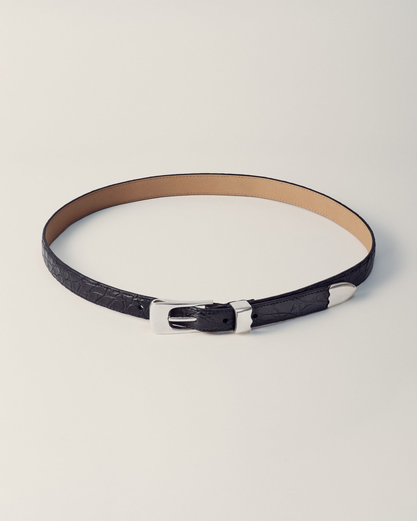 Belt Alligator Black
