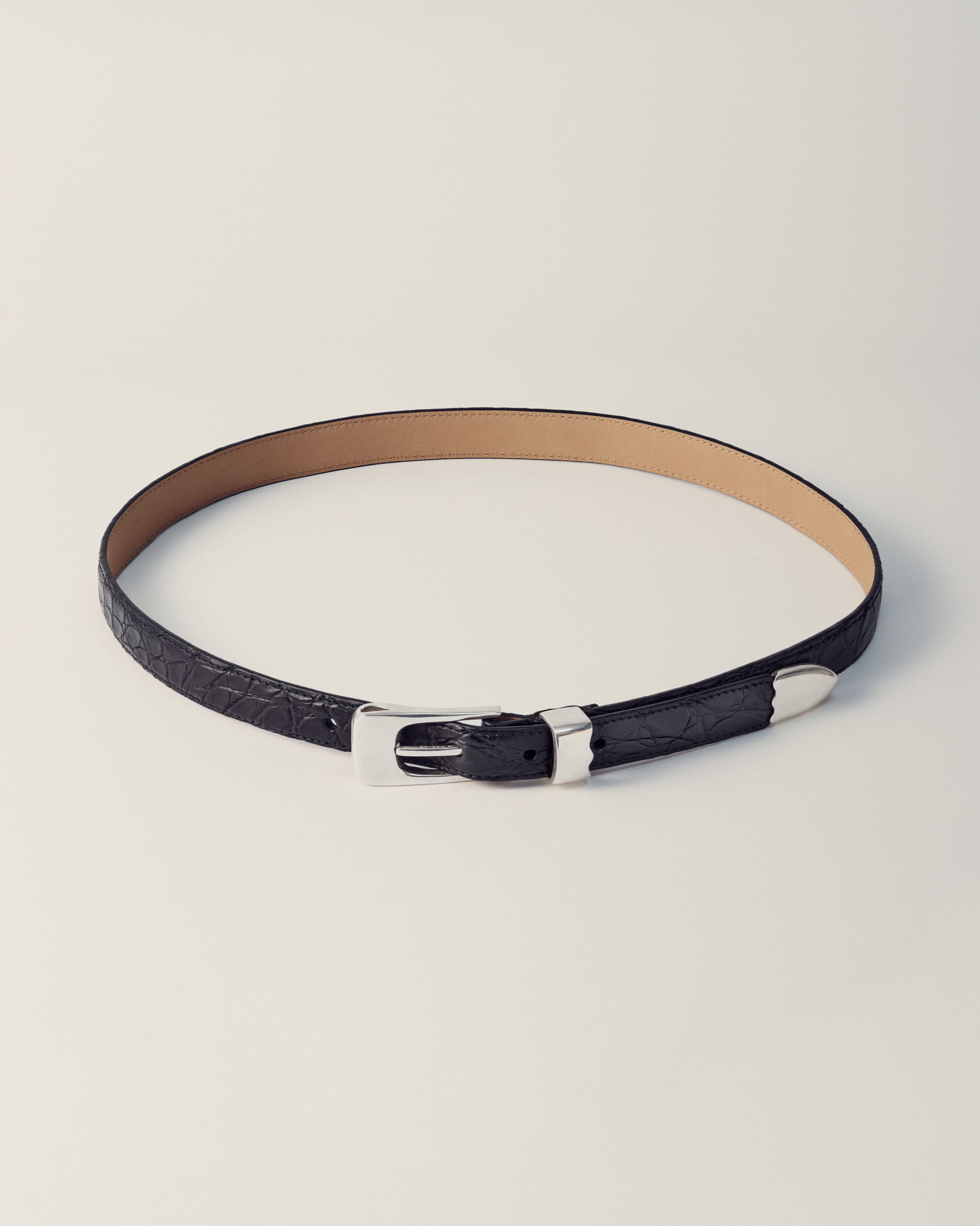 Belt Alligator Black