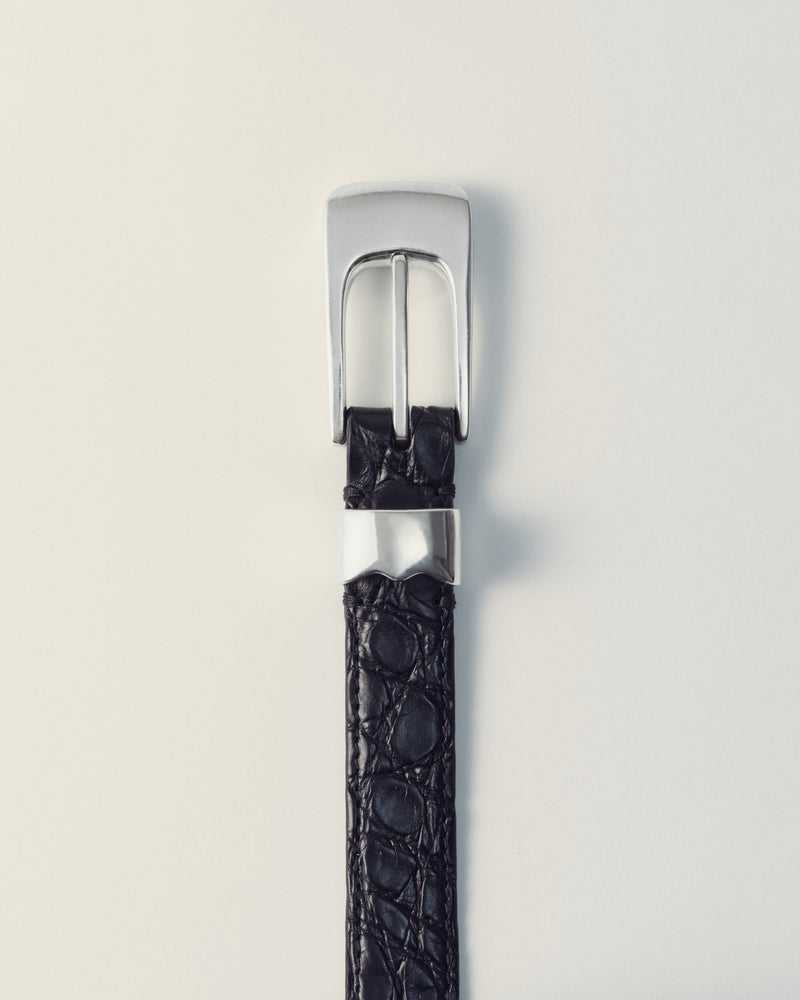 Belt Alligator Black