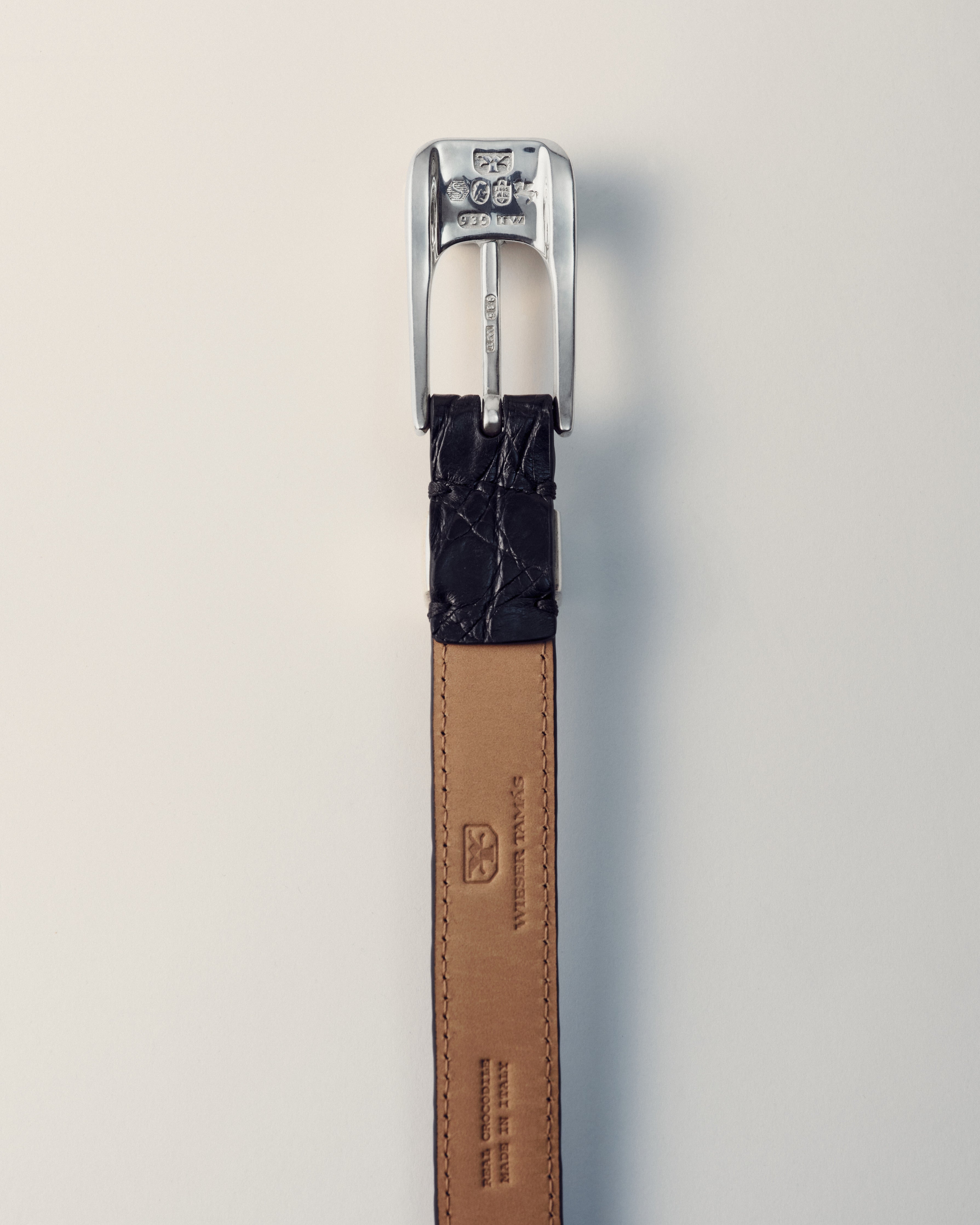 Belt Alligator Black