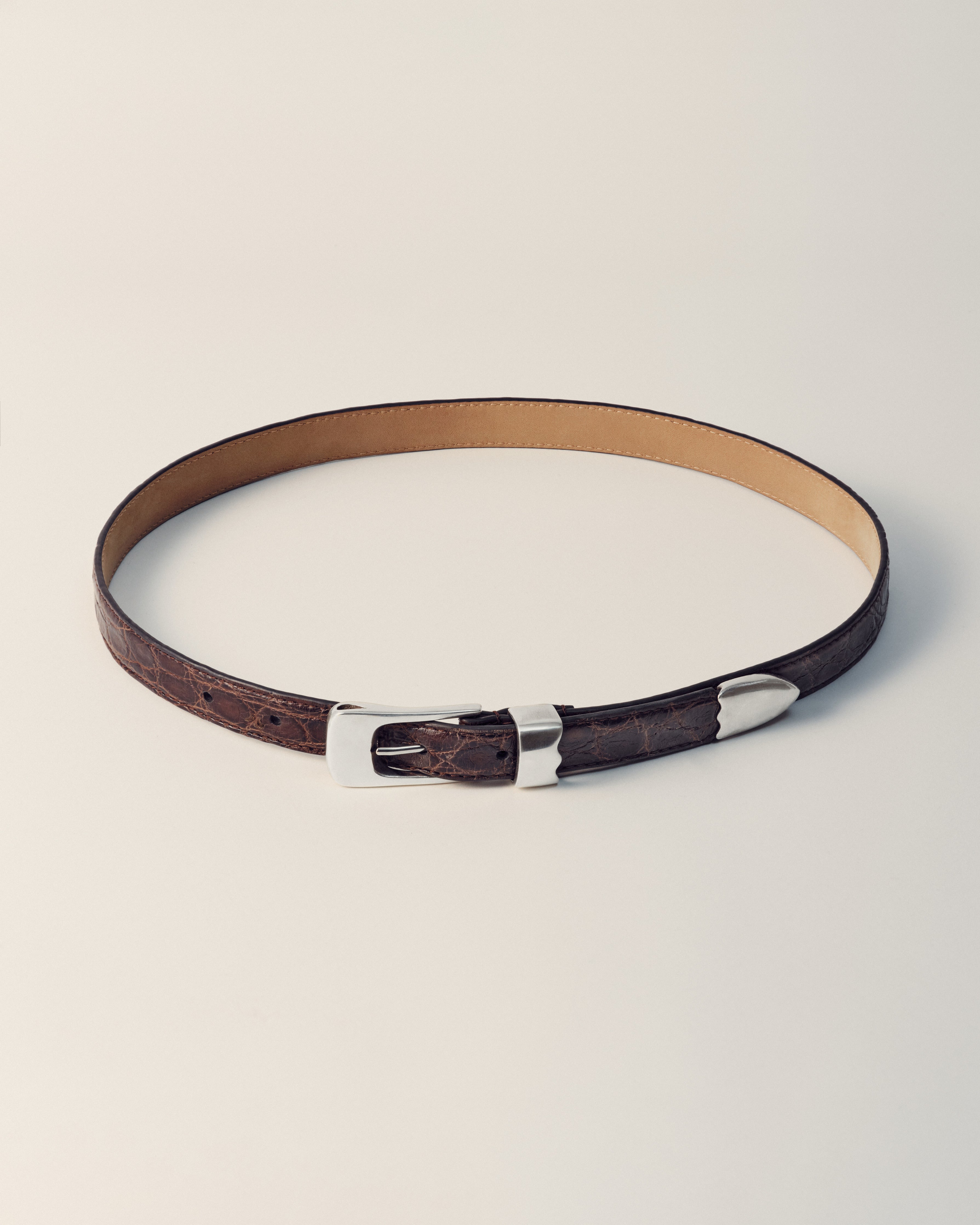 Belt Alligator Brown