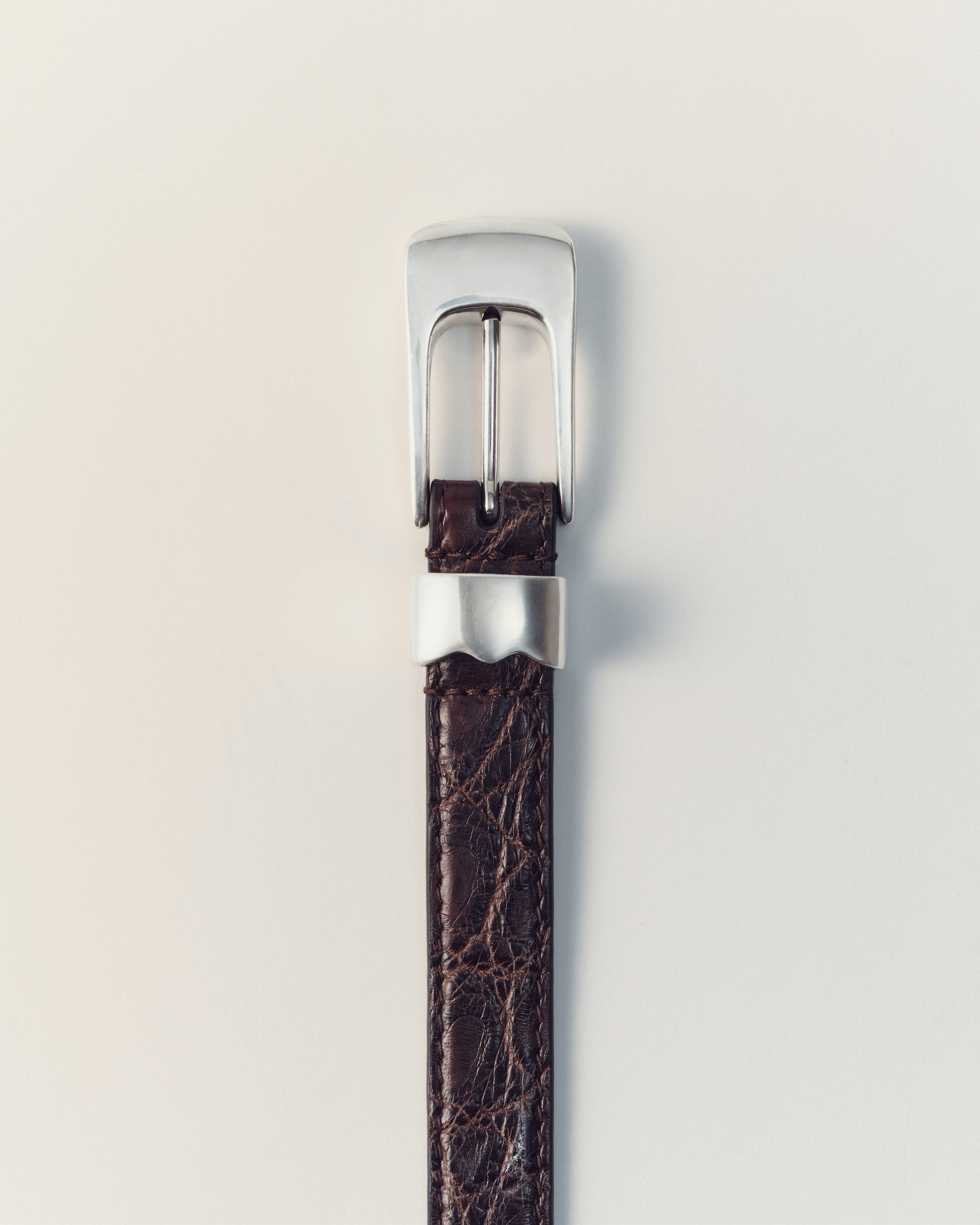 Belt Alligator Brown