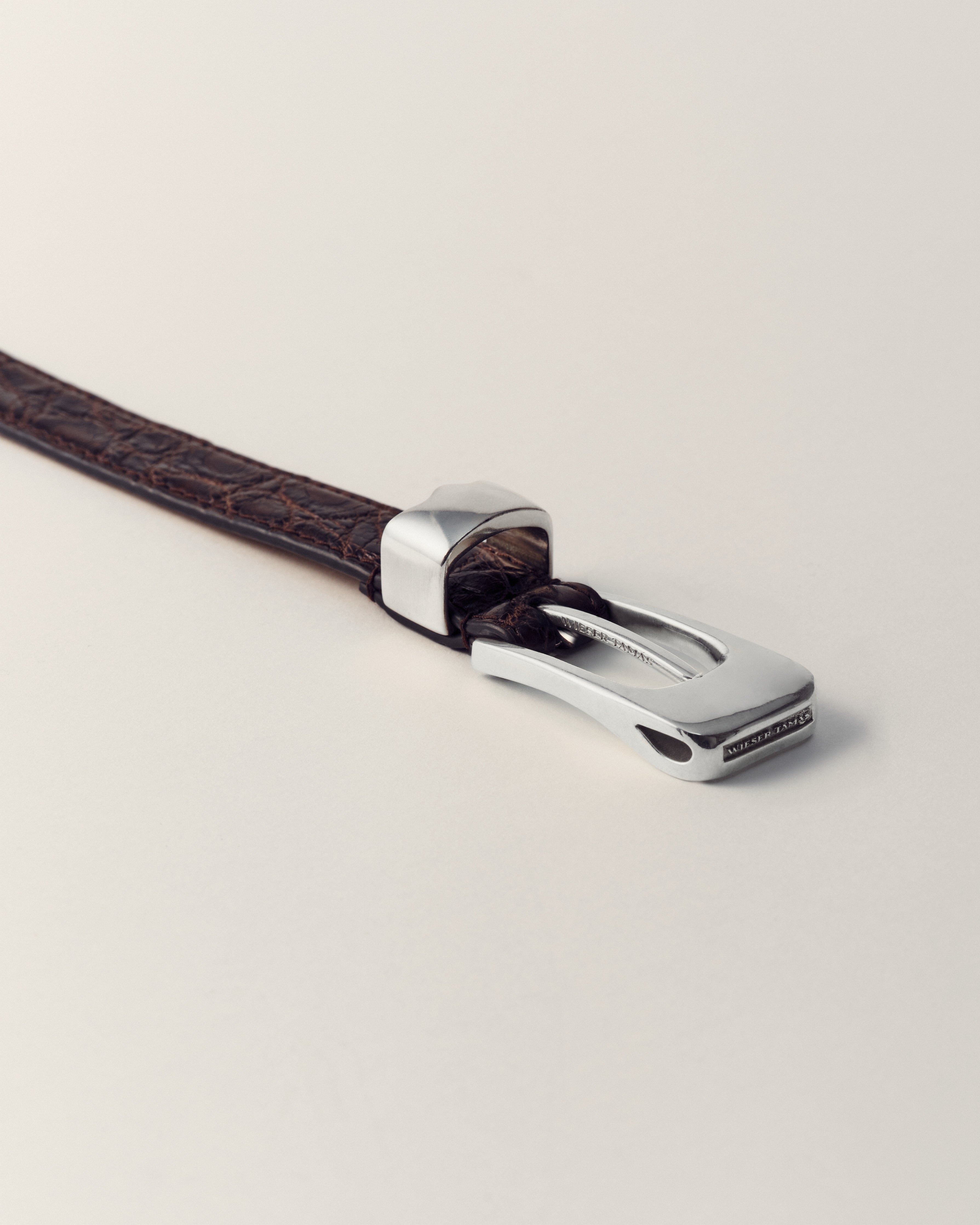 Belt Alligator Brown